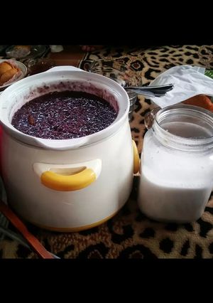 Foto resep Bubur ketan hitam kuah santan☕