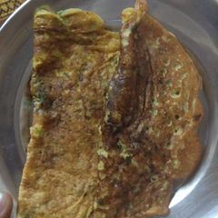 A picture of Eggless omlet.