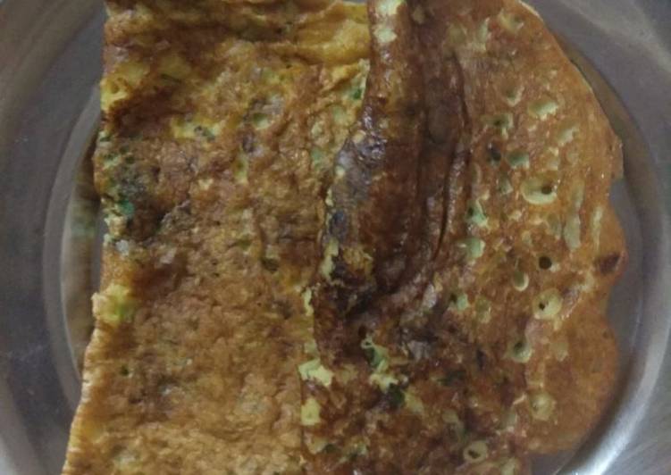 Easiest Way to Prepare Quick Eggless omlet