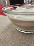 Vasito de Tarta de la Abuela sin gluten