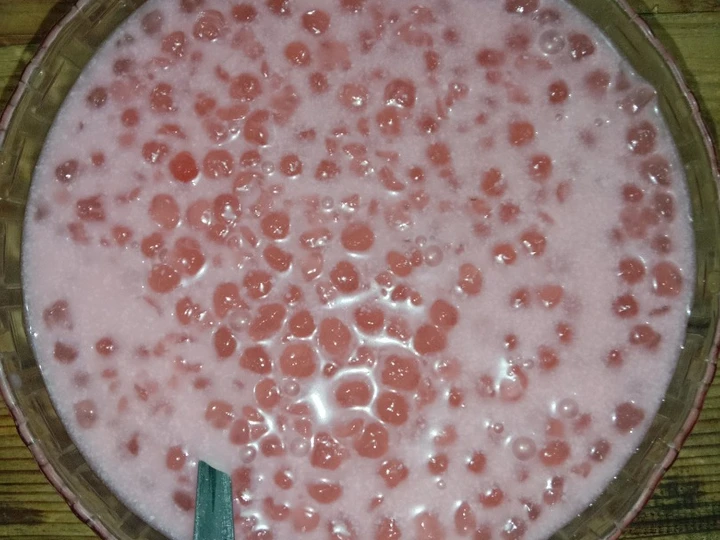 Langkah Gampang Menyiapkan Resep 20. Bubur sagu mutiara yang Bikin Ngiler Anti Ribet, Menggugah Selera