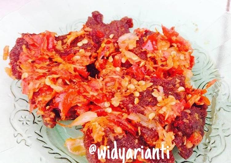 Dendeng Sapi Balado