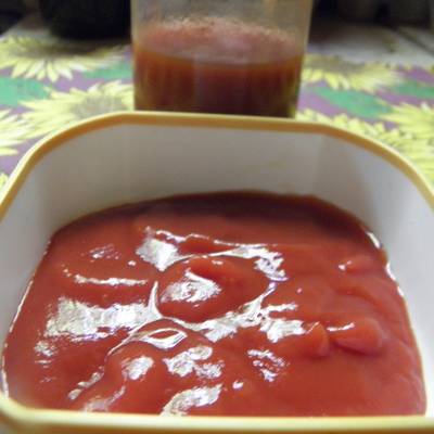 Puré de tomates casero Receta de graciela martinez @gramar09 en Instagram  ☺?- Cookpad