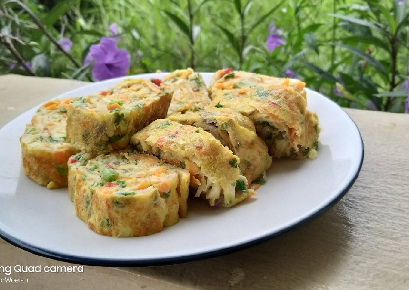 Gyeran Mari (korean rolled omelette)