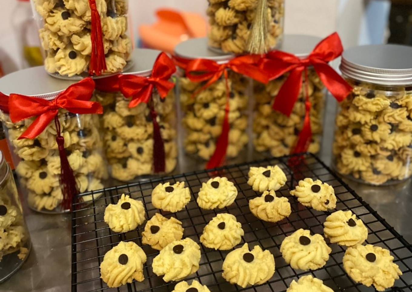 Kue semprit / kue mentega