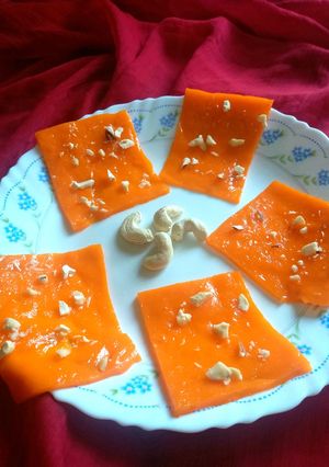 A picture of Bombay ice halwa.