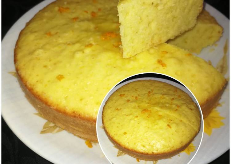Step-by-Step Guide to Prepare Quick Orange cake 🎂