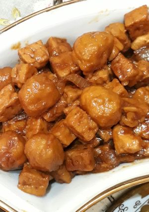 Foto resep Tempe Bakso Saos Kecap