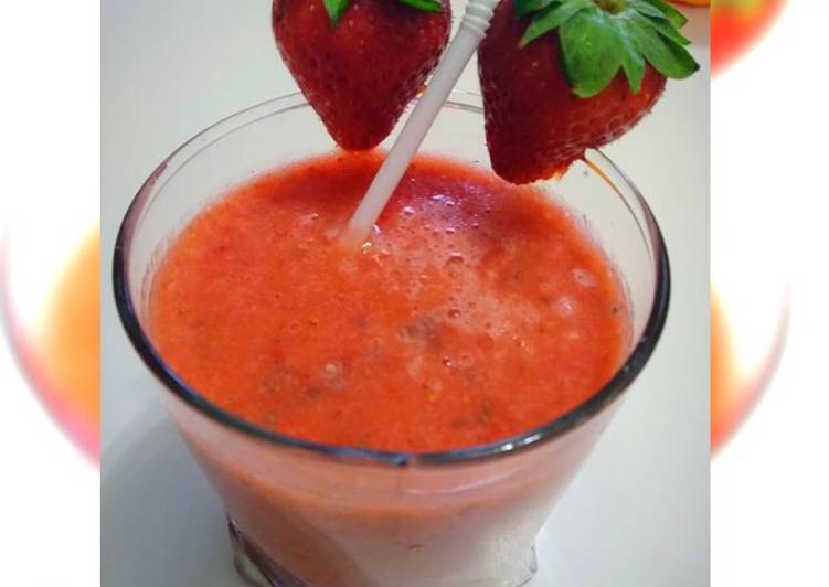 Strawberry coconuty