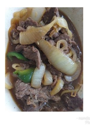 Foto resep Beef teriyaki rasa hokben