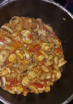 A picture of Mushroom Stew.