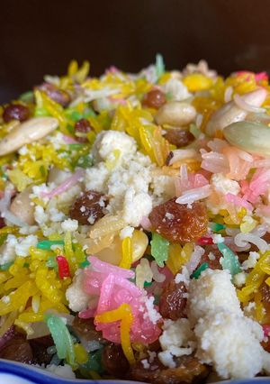 A picture of Mutanjan "3 Coloured Zarda".
