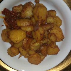 Spiced potatoes A picture of Spiced potatoes.