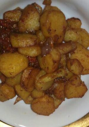 A picture of Spiced potatoes.