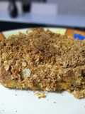 Cuca Integral De Banana E Doce De Leite