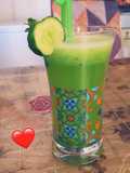 🍋 عصير الخيار وليمون 🍋