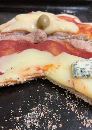 Una foto de Pizza casera