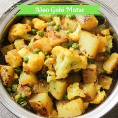 Aloo Gobi Matar A picture of Aloo Gobi Matar.