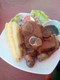 Chicharrón de chancho dorado