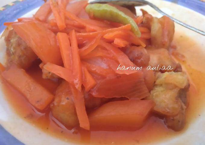 Resep Koloke asam manis yang Menggugah Selera