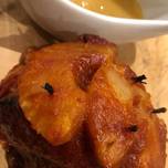Spicy pineapple gammon with pineapple sauce