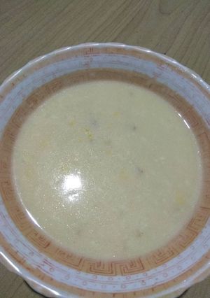 Foto resep Krim sup jagung manis