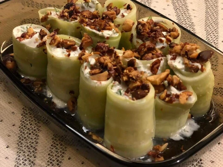 Easy Ways Make|Recipe} Cucumber Rolls Anti-Fail