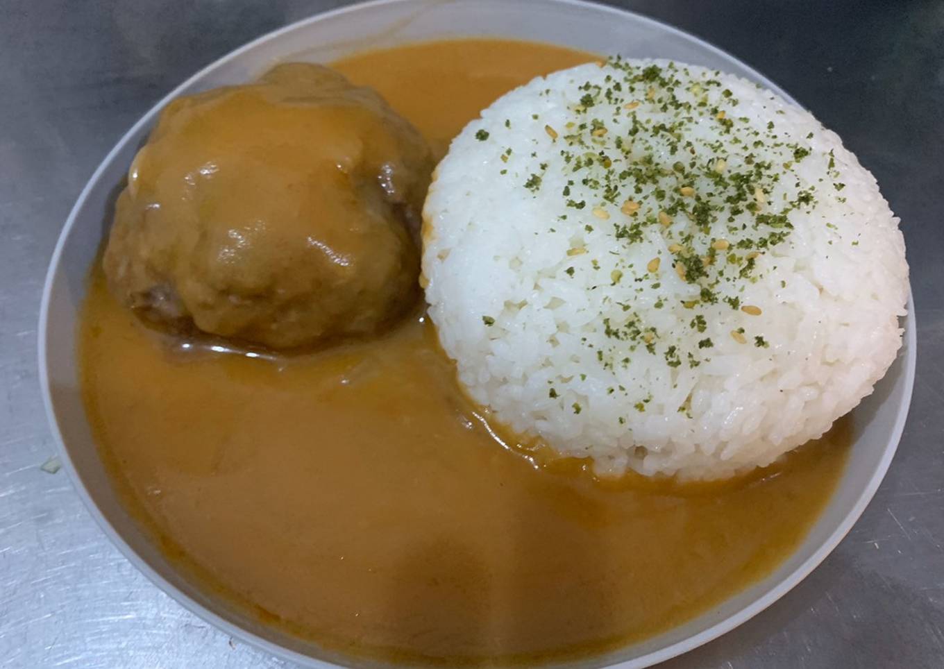 Beef Hamburg Brown Sauce