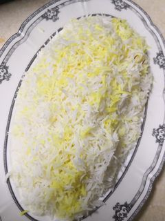 صورة لوصفة أرز بالزعفران