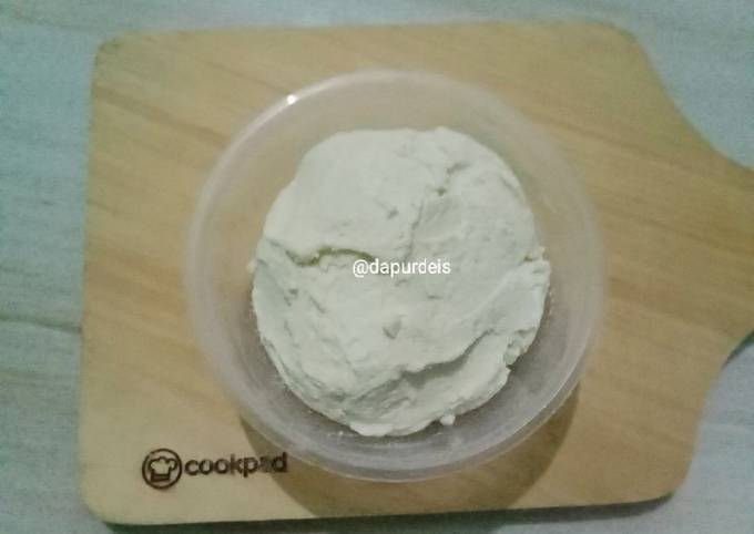 Cream Cheese Home Made (3 bahan)