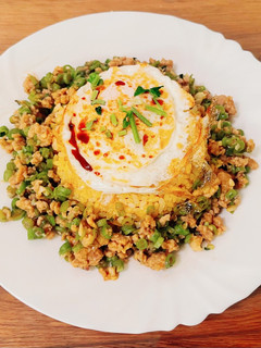 開胃泰式肉碎炒飯 的食譜成品照片