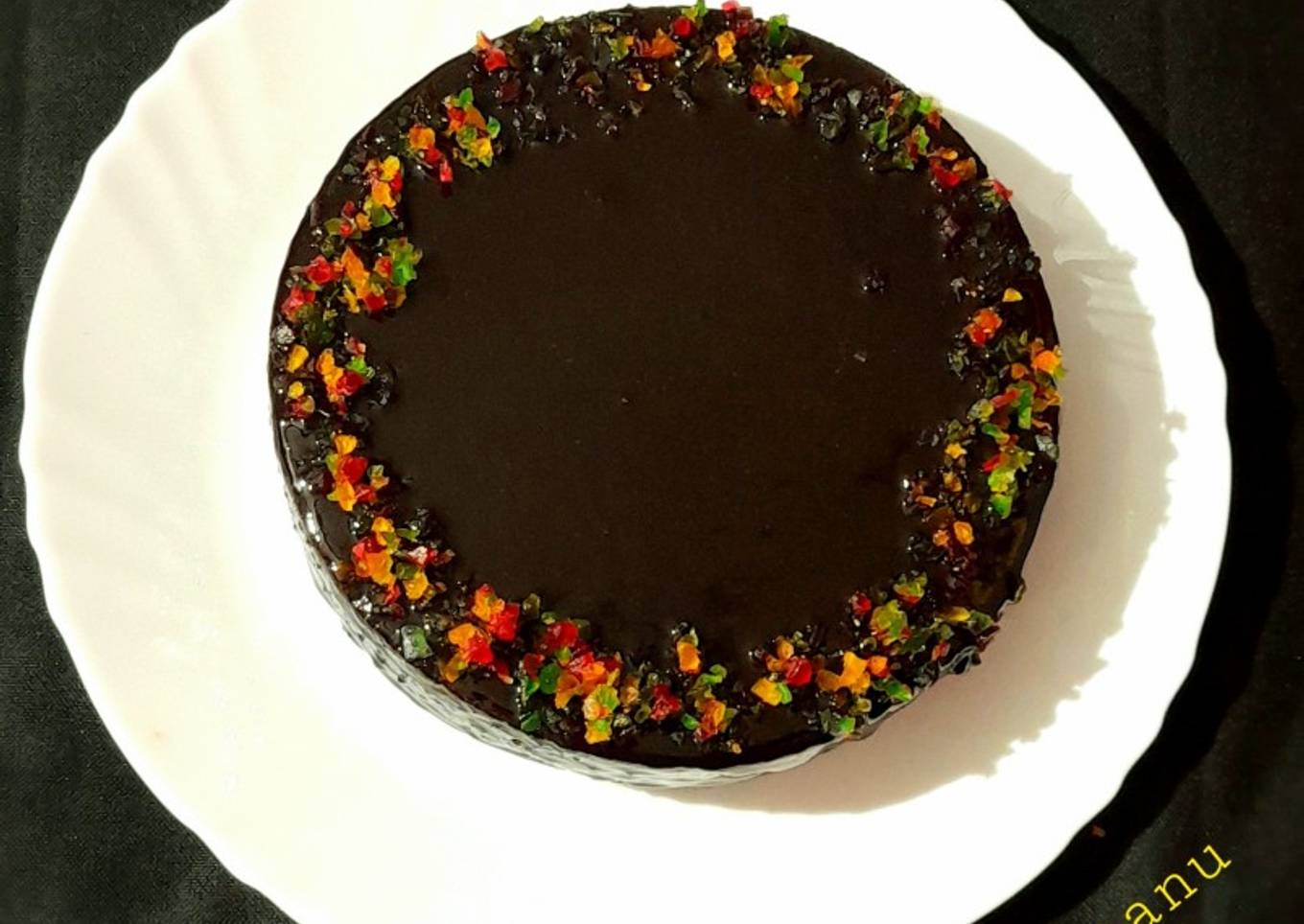 Eggless Chocolate Cake