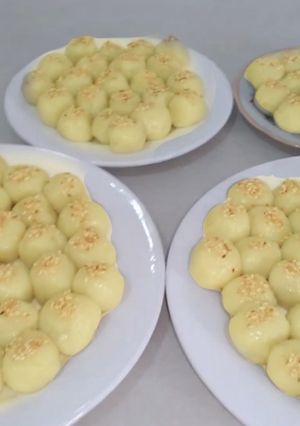 Hình của món Bánh trôi không cần bột nếp.