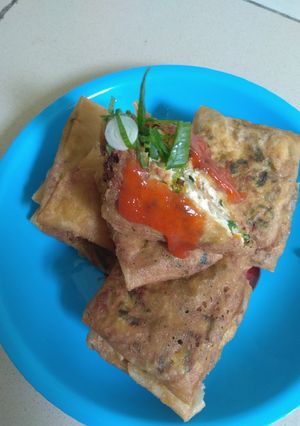 Foto resep Martabak telur tahu putih 💕