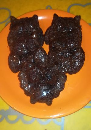Csokis "bagoly" muffin recept fotója