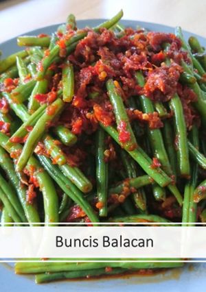 Foto resep Buncis balacan
