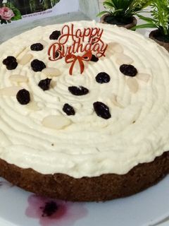Foto resep Carrot Cake with Cream Cheese frosting