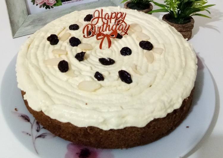 Resep Carrot Cake with Cream Cheese frosting, Bikin Ngiler