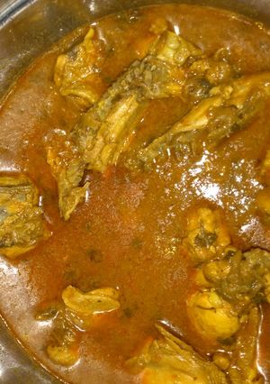 A picture of Chicken curry #Kampala Contest.