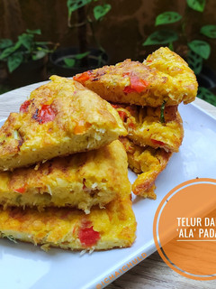 Foto resep Telur Dadar 'ala' Padang