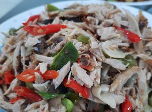 Foto resep Tumis tongkol bumbu iris