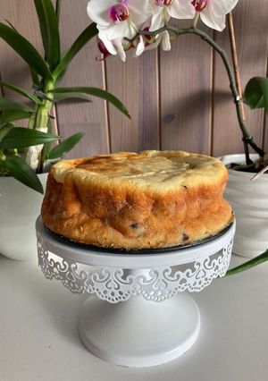 Une photo de Gâteau au fromage blanc
