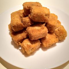 A picture of Tofu nuggets.