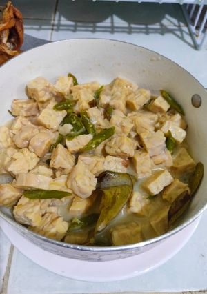 Foto resep Jangan Tempe Lombok Ijo (Sayur Cabe)
