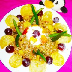 A picture of Sabudana khichdi.