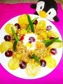 A picture of Sabudana khichdi.