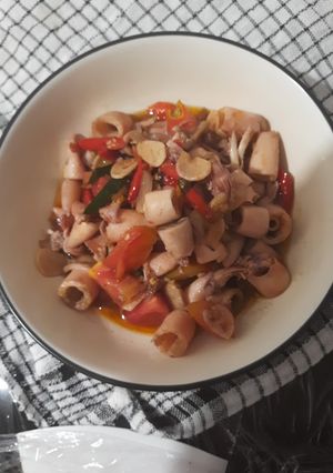 Foto resep Oseng Cumi Asin