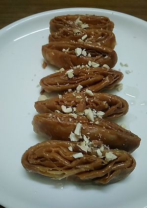 A picture of Special sweets chirote.
