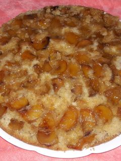 عکسی از دستور 🍑 کیک هلو برگردان 🍑