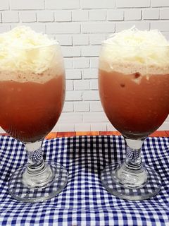 Foto resep Es milo keju